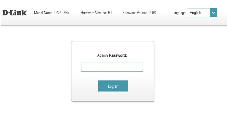 1. Bild zur Einrichtung des DAP-1665 WLAN Repeaters von D-Link