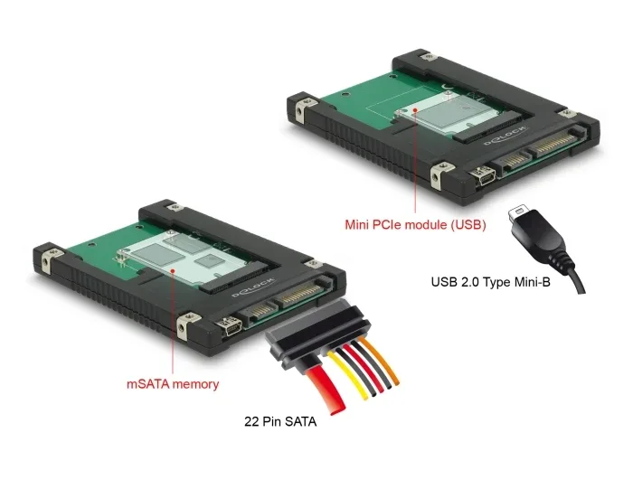 Delock_2_5____Konverter_SATA_22_Pin___USB_2_0_Typ_Mini-B___1_x_mSATA___Mini_PCIe_Slot__2_5fb7d1f0